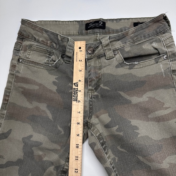 Seven7 Olive Camo Skinny Jeans women’s‎ size 8 (D40) - Picture 8 of 10